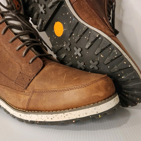 Timberland Timbercycle EK+  Recycled Leather Lace Up Boots A5MZM sz13 NWOT - Picture 12 of 16